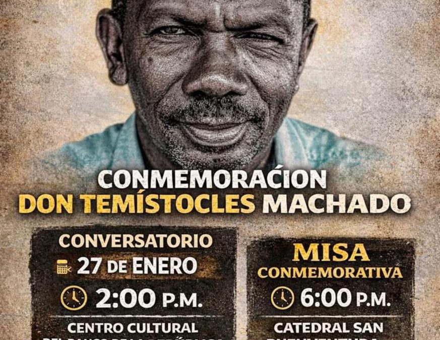 Conmemoración Don Temístocles Machado. 8 años de su siembra