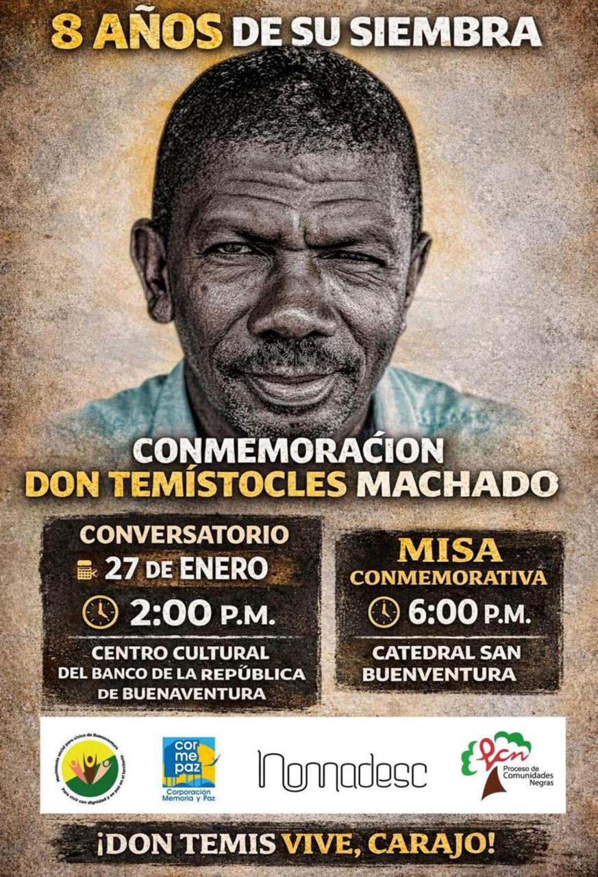 Conmemoración Don Temístocles Machado. 8 años de su siembra